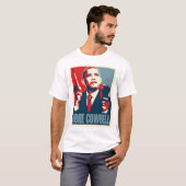 T-shirt Obama plus de sonnaille (Devant entier)