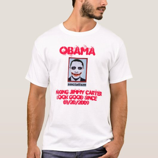 T-shirt Obama-Puisque 01/20/2009 (Devant)