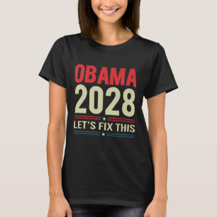 T-shirt Obama Résiste À Cette Manifestation Et Sauvons Le