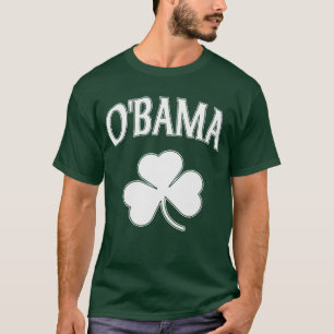 T-shirt Obama Shamrock irlandais