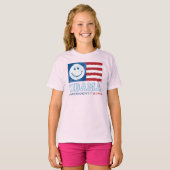 T-shirt Obama sourit (Devant entier)