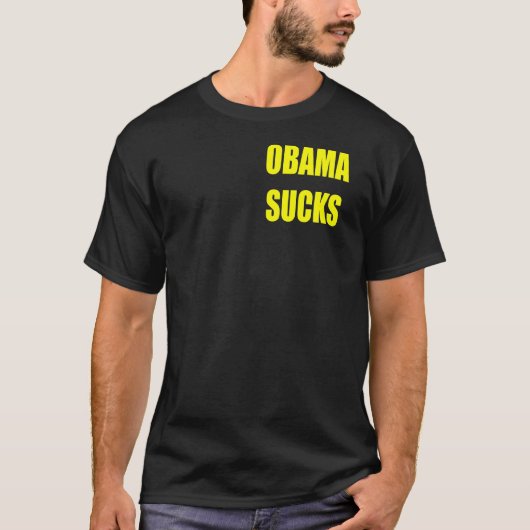 T-shirt Obama suce (Devant)