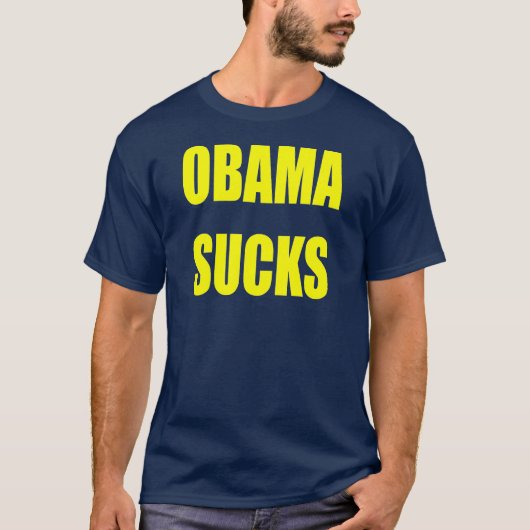T-shirt Obama suce (Devant)