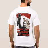 T-shirt Obama : Vendeur soviétique glorieux d'arme à feu (Dos)