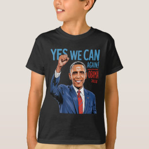 T-shirt Obama Vintage rétro patriotique 2028