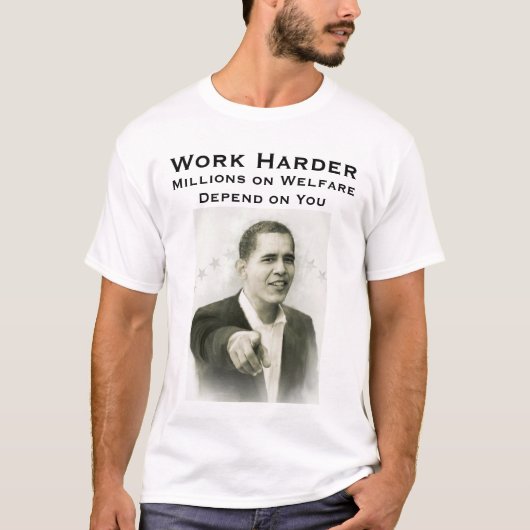 T-shirt obama vous veut (Devant)