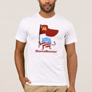 T-shirt ObamaMonster communiste