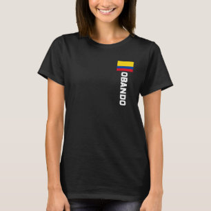 T-shirt Obando Colombie Pour Hommes, Femmes, Enfants Colom