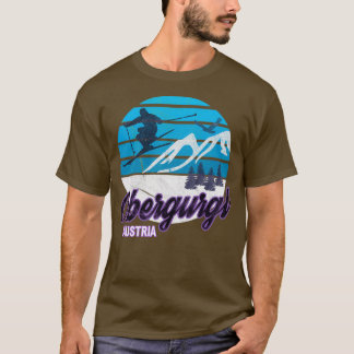 T-shirt Obergurgl Autriche Station de ski Snowboard W
