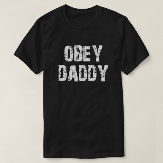 T-SHIRT OBEY DADDY (Design devant)