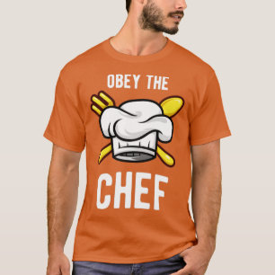 T-shirt Obey Le Chef Funny Cook Cuisine Cuisine