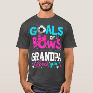 T-shirt Objectif De Révélation De Sexe Ou Bows Grand-Père 