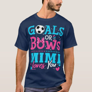 T-shirt Objectif De Révélation De Sexe Ou Bows Mimi Vous A