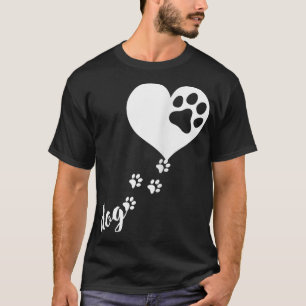 T-shirt Objectif de vie Animaux Tous les Chiens, Animaux A