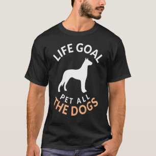 T-shirt Objectif de vie Animaux Tous les Chiens Police Mil