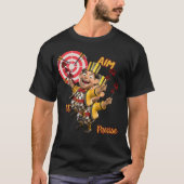 T-shirt Objectif, frapper Dart précis (Devant)