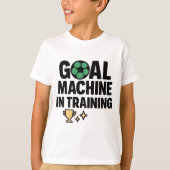 T-shirt Objectif machine dans la formation (Devant)