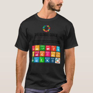T-shirt Objectifs de développement durable des Nations Un