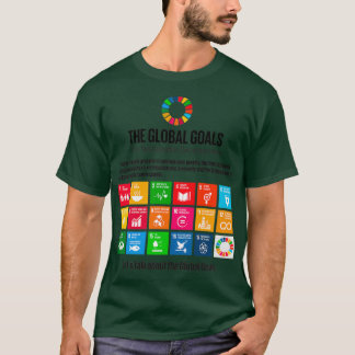 T-shirt Objectifs de développement durable des Nations Uni