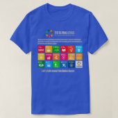 T-shirt Objectifs de développement durable des Nations Uni (Design devant)