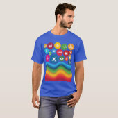 T-shirt Objectifs de développement durable ODD Objectifs m (Devant entier)