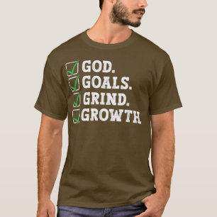 T-shirt Objectifs de Dieu Meuleuse Motivation Croissance E