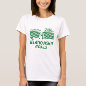 T-shirt Objectifs de relation (Devant)