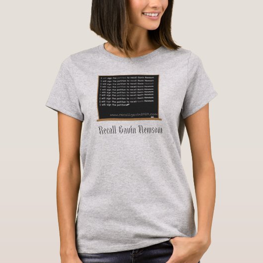 T-shirt Objectifs du tableau de bord (Devant)