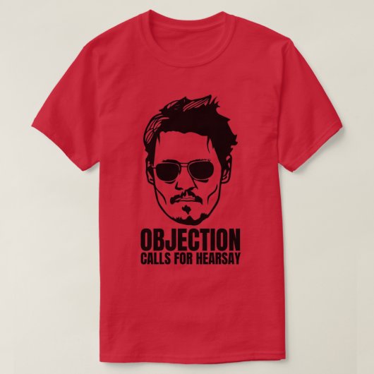 T-shirt Objection Appelle À Hésiter (Design devant)