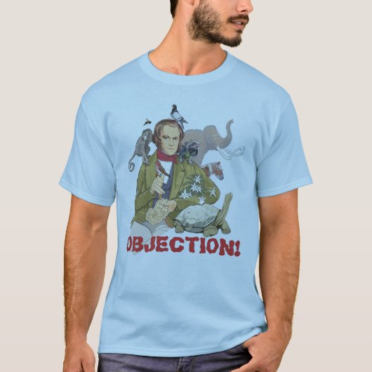T-shirt Objection d'évolution ! (Devant)