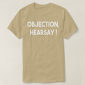 T-shirt Objection Honneur Drôle T 2 (Design devant)