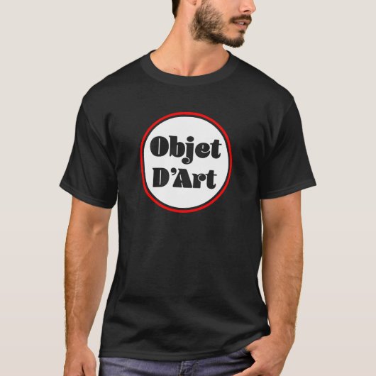T-shirt Objet D'Art (Devant)
