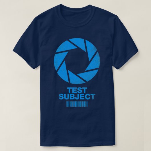 T-shirt Objet de l'essai Bleu 1 (Design devant)