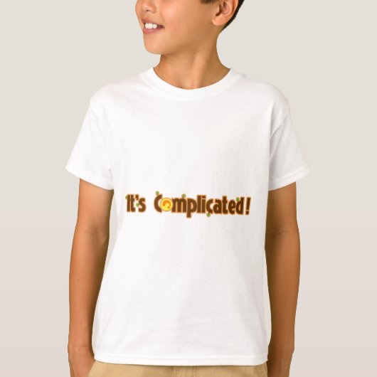 T-shirt Objet fantastique : Il a compliqué (Devant)