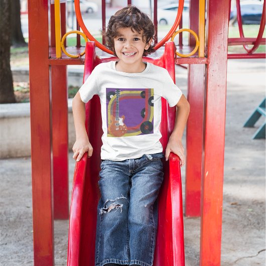 T-shirt Objets Musique Rétro