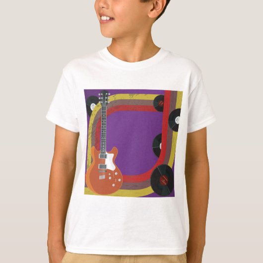 T-shirt Objets Musique Rétro (Devant)