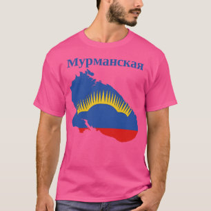 T-shirt Oblast de Mourmansk Russie