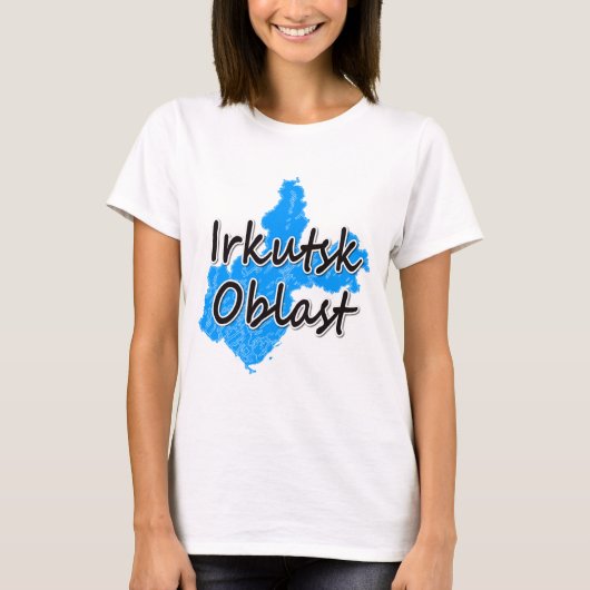 T-shirt Oblast d'Irkoutsk (Devant)
