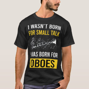 T-shirt Oboe à petite présentation