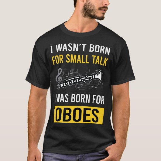 T-shirt Oboe à petite présentation (Devant)