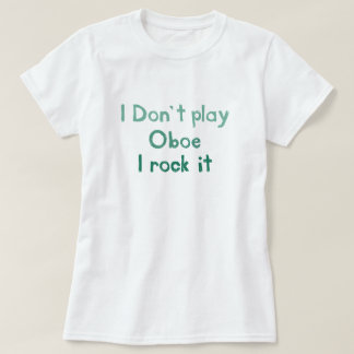 T-shirt Oboe Rock It - Dames