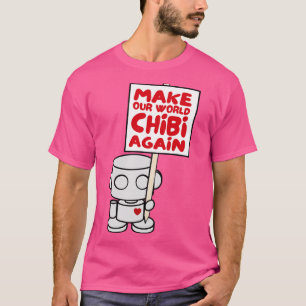 T-shirt OBOT Toy Robot Rendre notre monde Chibi