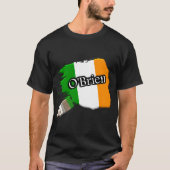 T-shirt O'Brien Irlandais Paint Brush Chemise (Devant)