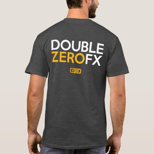 T-shirt obscurité 00FX (avant et dos) (Dos)