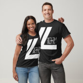 T-shirt Obscurité à deux lignes T de butte du sud (Unisexe)