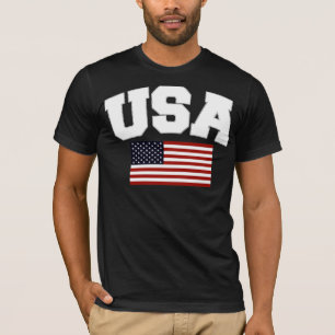 T-shirt Obscurité de chemise des Etats-Unis