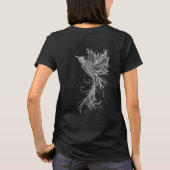 T-shirt Obscurité de Phoenix de zen (Dos)