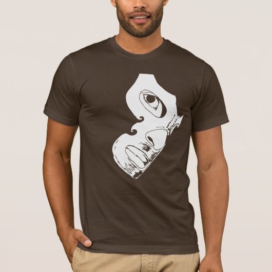 T-shirt obscurité de wrestlemexXX (Devant)