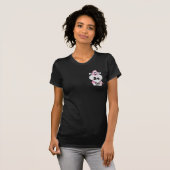 T-shirt Obscurité en bois de matin (Devant entier)