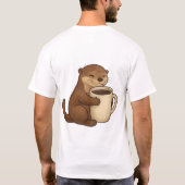 T-shirt Obsédé par le café (Dos)